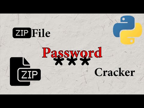 Crack zip file password with python