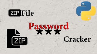 Crack zip file password with python