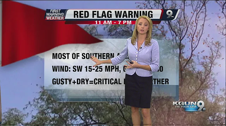 First Warning Weather with Meteorologist April Mad...