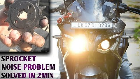 |Bajaj Pulsar RS200| Chain Sound Problem Solved