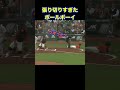 はりきりすぎちゃった?#野球 #mlb #ボールボーイ#珍プレー