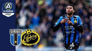 Sirius vs IF Elfsborg highlights (2-2) - Allsvenskan