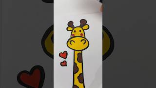 Cute Giraffe ASMR Coloring 🦒✨