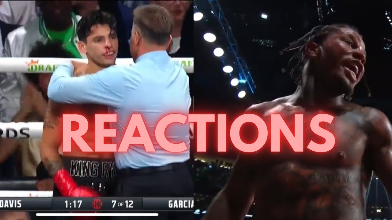 Reactions to Gervonta Tank Davis Beating Ryan Garcia 