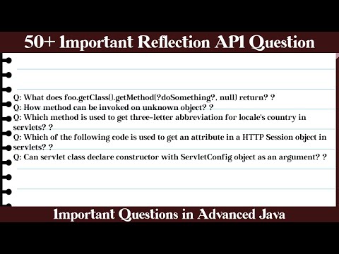 MCQ Questions Reflection API with Answers