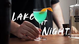 LAKE AT NIGHT | НОЧНОЕ ОЗЕРО | Тики коктейль с водкой