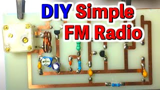 How To Make Fm Radio Aircraft Radio At Home With Transistor Only Superregeneration Fm Radio