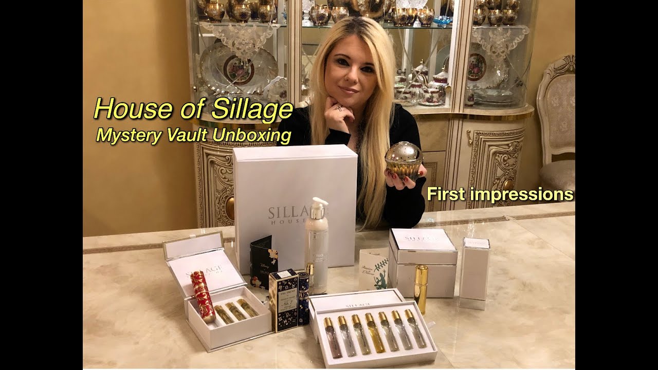 House Of Sillage 2020 Holiday Mystery Vault Unboxing & First