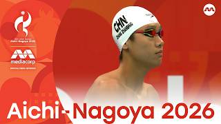 Zhang Zhanshuo wins FIFTH gold as Tabuchi and Kim dead-heat for 800m Free silver | Asian Games 2026