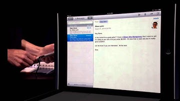 Apple - Special Event Sept. 1, 2010 - iOS 4.2 demo