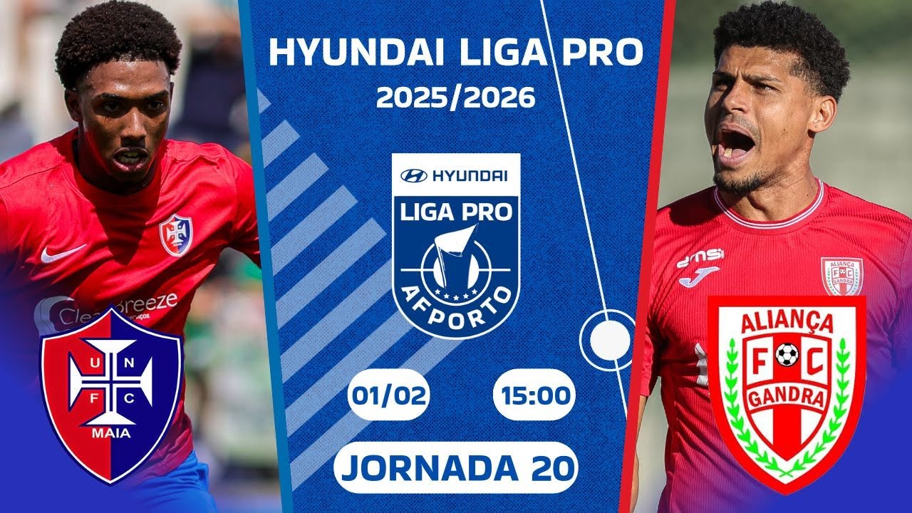 🔵 AO VIVO | União Nogueirense FC 🆚 Aliança FC Gandra | 20.ª Jornada HYUNDAI LIGA PRO ⚽️