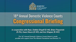 NNEDV's 18th Annual Domestic Violence Counts Congressional Briefing - Full Briefing