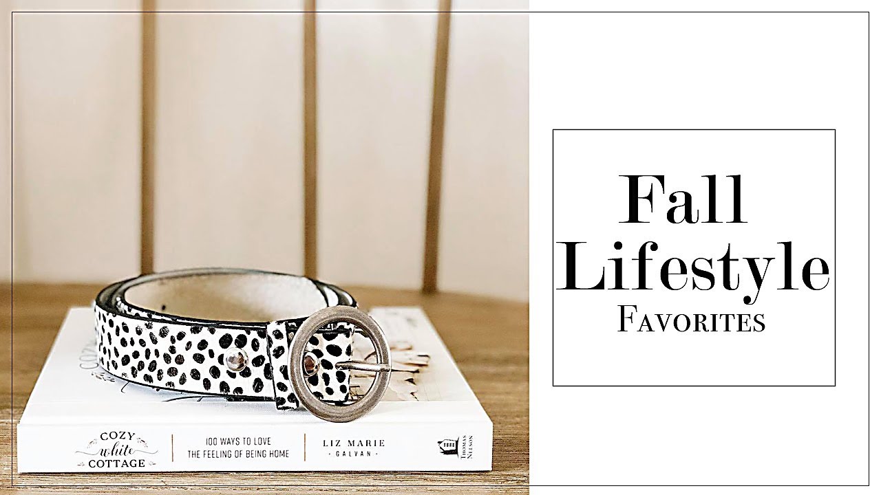 FALL LIFESTYLE FAVORITES | AFFORDABLE FALL FASHION | CHIT CHAT