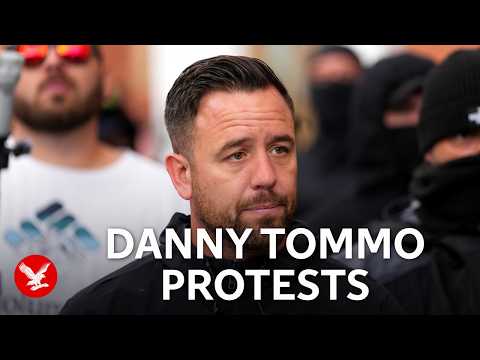 Danny Tommo arrest sparks mass protests as far right activist is charged with criminal damage