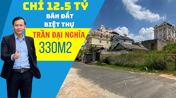 Giảm giá bán gấp lô đất nền Biệt Thự đẹp , thế dương 2 MT 330m2 đường Trần Đại Nghĩa