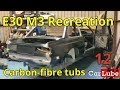 Carbon-fibre tubs & fabrication - E30 M3 Recreation EPP 12