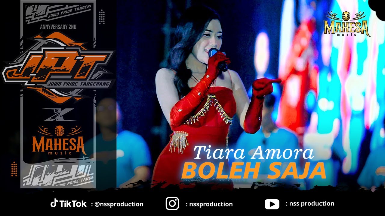 TIARA AMORA - BOLEH SAJA | MAHESA MUSIC LIVE ANIV 2nd JOWO PRIDE TANGERANG
