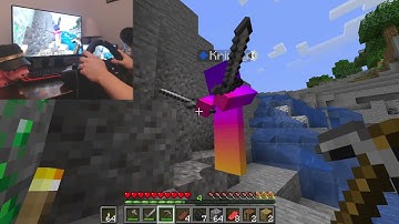 Steering Wheel vs Virtual Reality ft.Krimsy