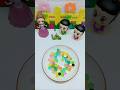 Fun toy slime cutting with mini dolls and surprises #toyreviews #toys #funkoanime #toyunboxing #diy
