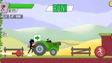 Stickman vs Zombie Gameplay Level #3 Android Ios Gameplay #stickman  #stickwar3  #stickmanvszombies