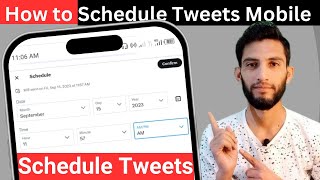 How to schedule tweet on mobile | How to schedule tweets on twitter