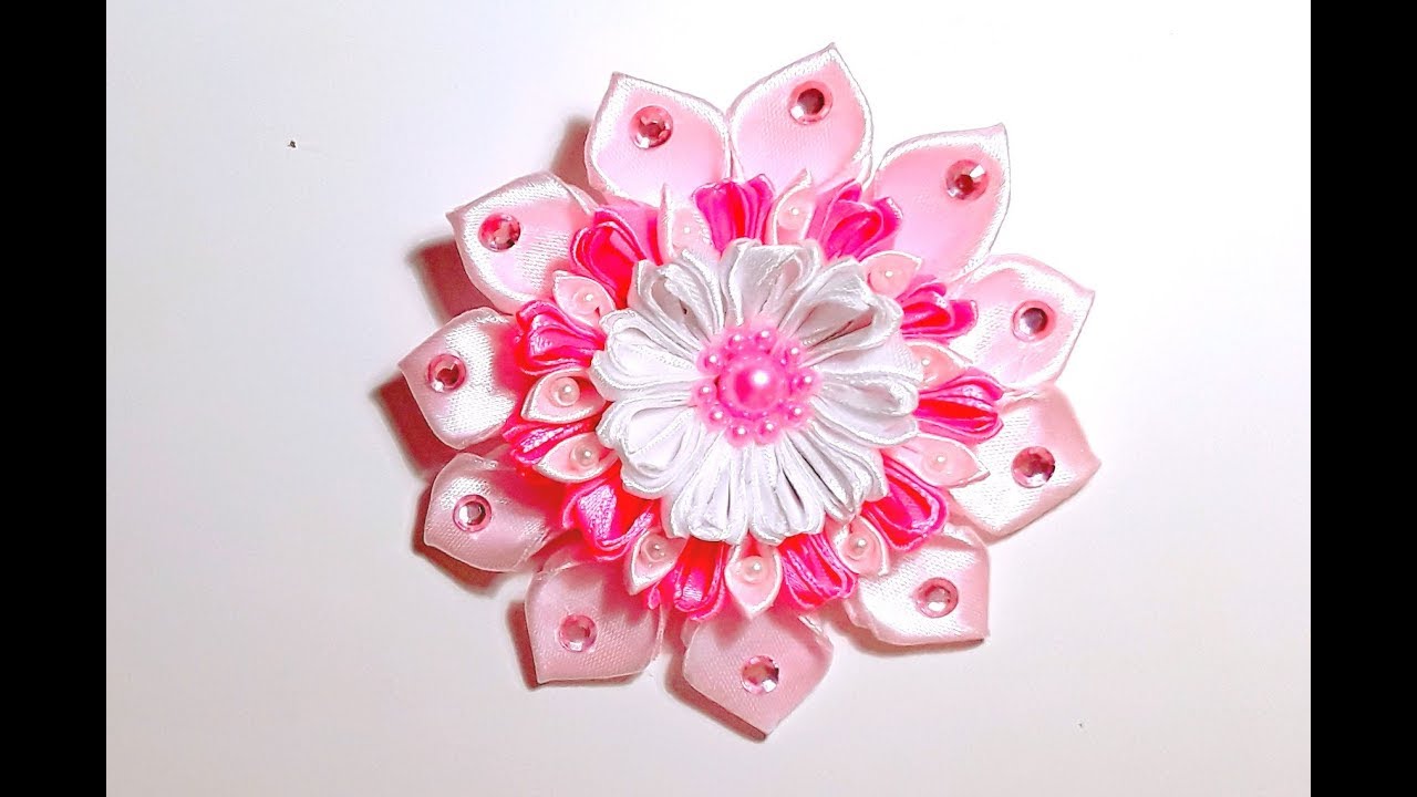 Розовая ромашка Cвоими руками Pink daisy Margarita rosa