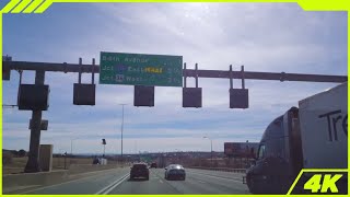 Relaxing Weekend Drive Broomfield to Downtown Denver via I-25 South