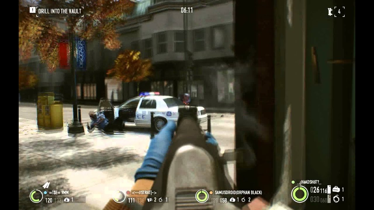 PAYDAY 2 - Bank Heist (Pre-Beta)