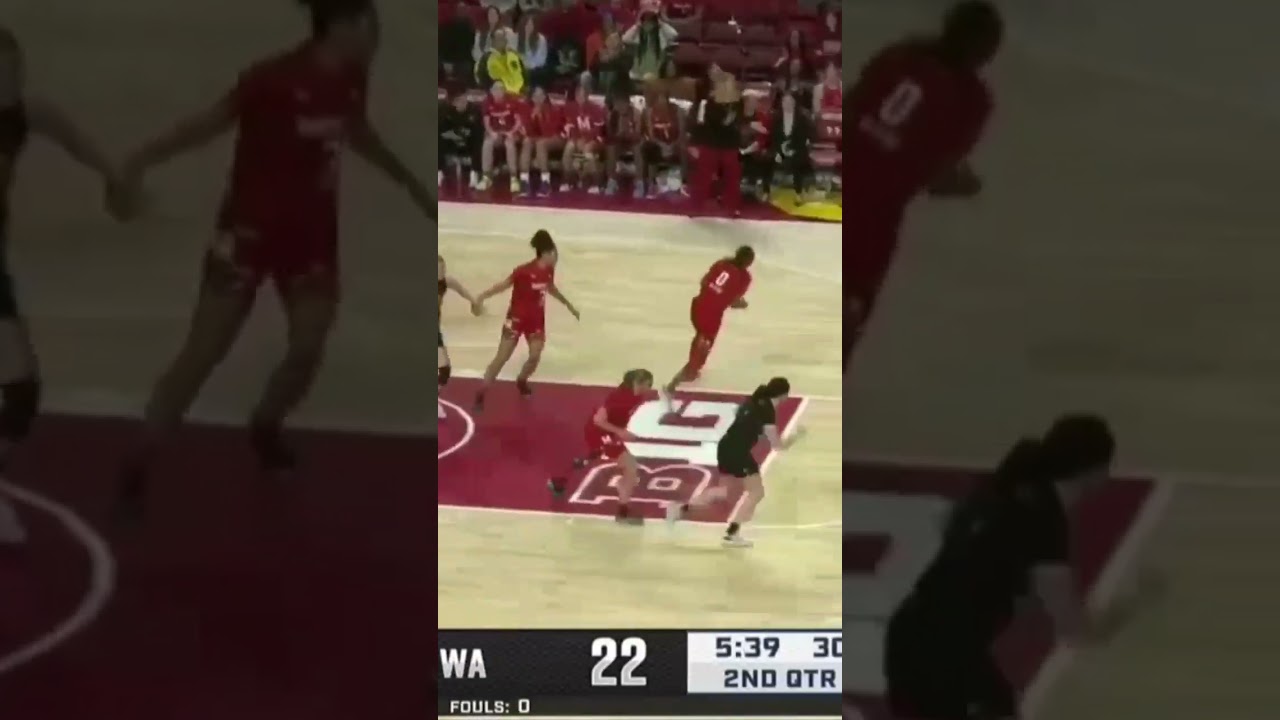 Caitlin Clark vs The Box & 1 Game - Fast Breaks, Cross Court Passing, & Double Teams