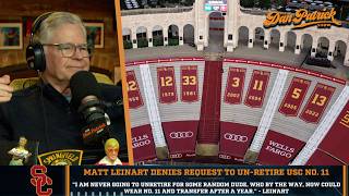 Dan Patrick Understands Matt Leinart Denying Request To Un-Retire USC No. 11 | 3/18/26