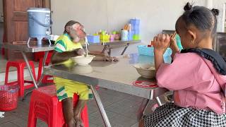 Funny moment ! CUTIS successfully invites Yen Nhi to eat breakfast