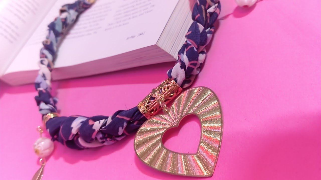 Haz tu propio COLLAR de TELA paso a paso