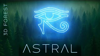 Celebrity Astral Travel & Third Eye Activation • 3.69 Hz Binaural Beats • 3D Forest Soundscape, Birds & Stream Profile