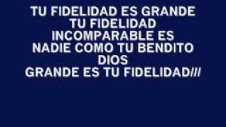 Tu fidelidad es Grande Chords - ChordU