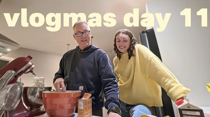 christmas baking with my family & finishing christmas shopping! | vlogmas day 11 🎄