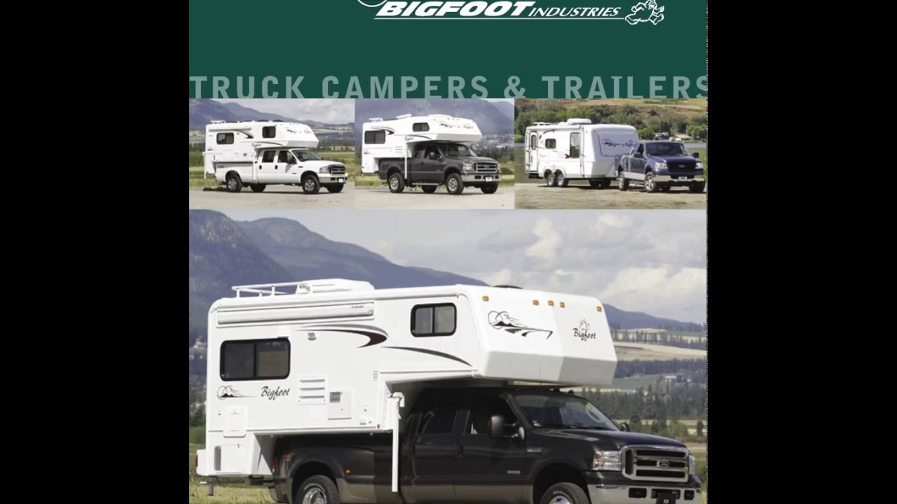RecreationalVehicles.info - 2006 Bigfoot Truck Campers Trailers Brochure