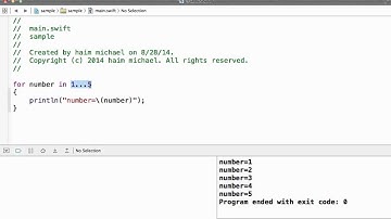The Closed Range Operator in Swift