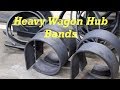 The Challenge of Heavy Wagon Hub Bands | Heavy Wagon Wheels | Engels Coach