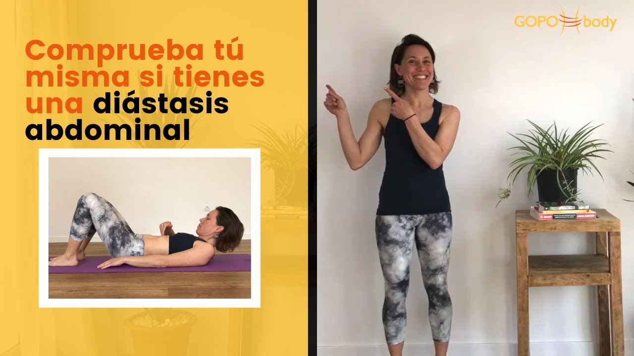 Cómo saber si tengo diástasis abdominal postparto - YouTube