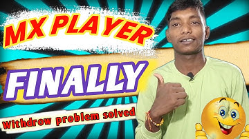 Mx player game Withdrow problem solved || mx player game new update