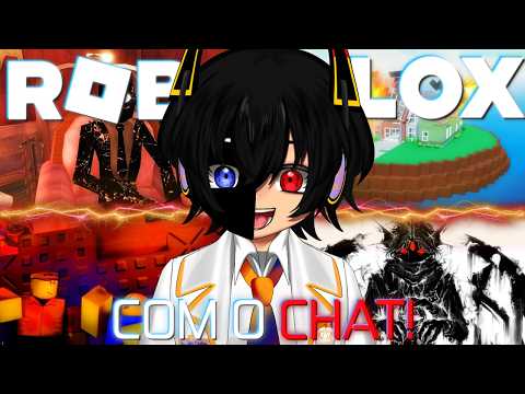 BORA DE REACTS E ROBLOX COM O CHAT!! Live com os membros do canal!!