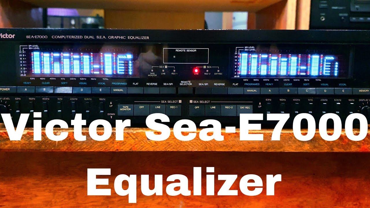 ビクター グラフィックイコライザー Victor ☆ GRAPHIC SEA-70
