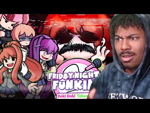 THE DOKI DOKI LITERATURE CLUB GOT CRAZY FAST Friday Night Funkin Doki Doki Takeover Mod 