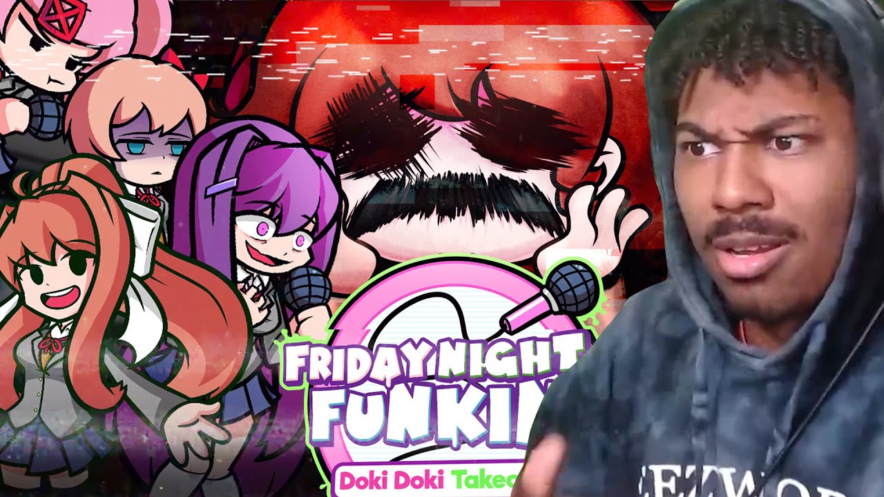 ЛИТЕРАТУРНЫЙ КЛУБ ДОКИ ДОКИ БЫСТРО СОШЕЛ С ума!!! | Friday Night Funkin (мод Doki Doki Takeover)