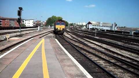 DB Schenker Class 66 66054 Passing Bristol Temple Meads Light Engine With A Tone