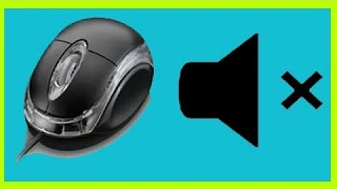 Como silenciar o clique do mouse?
