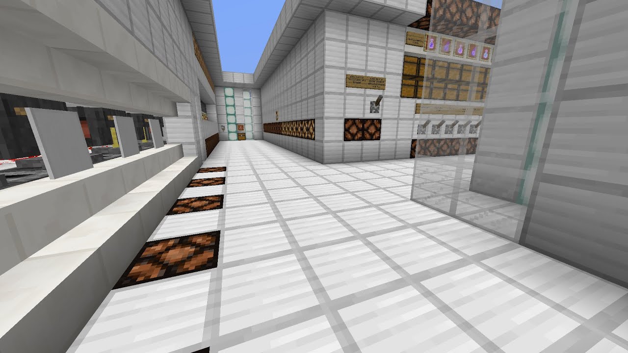 Minecraft highly sophisticated automatic brewing system