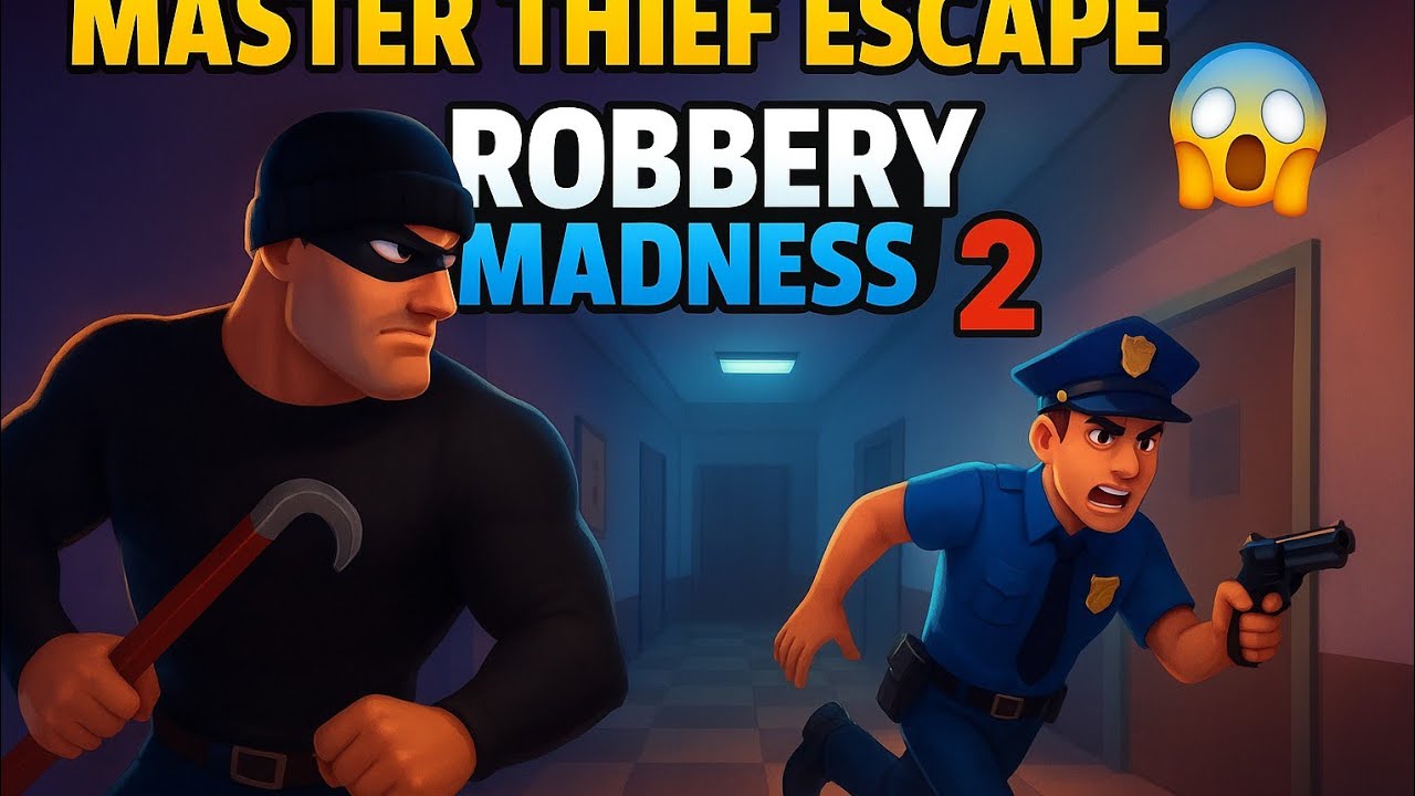 Robbery Madness 2 🔥 Master Thief Gameplay | Epic Police Escape