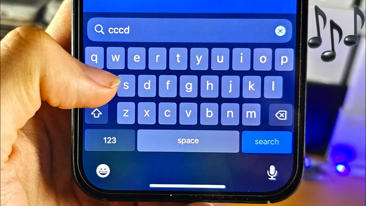 How To Activate Keyboard Sound On IPhone YouTube