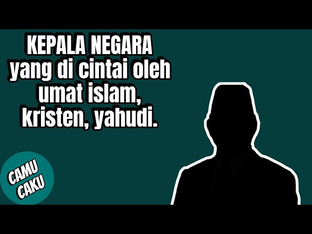 di cintai rakyat,di benci penjabat, inilah pemimpin yang di cintai oleh umat islam kristen yahudi.